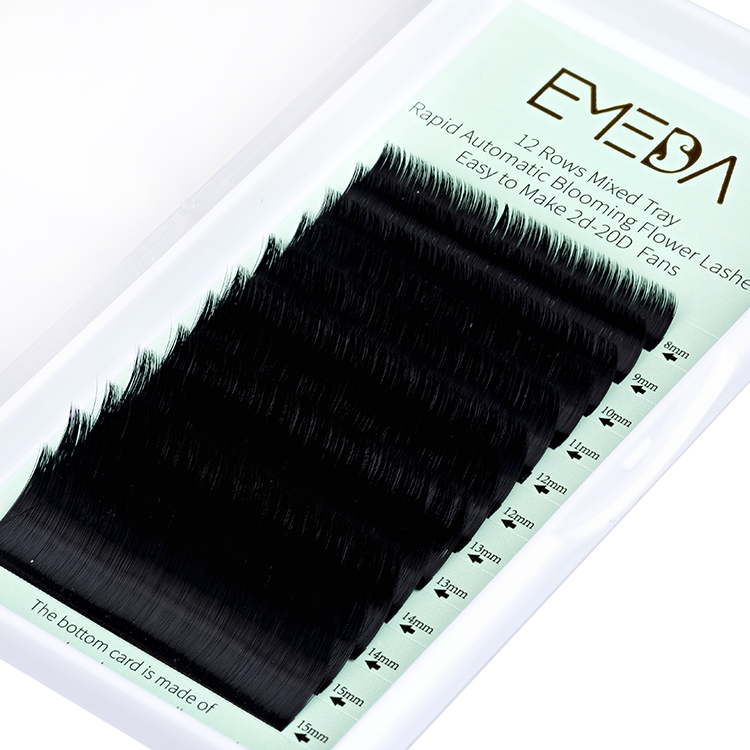 Inquiry for EMEDA one second automatic blooming volume eyelash extensions 3D 4D 5D 6D 7D 8D premade easy fanning eyelash extension JN68